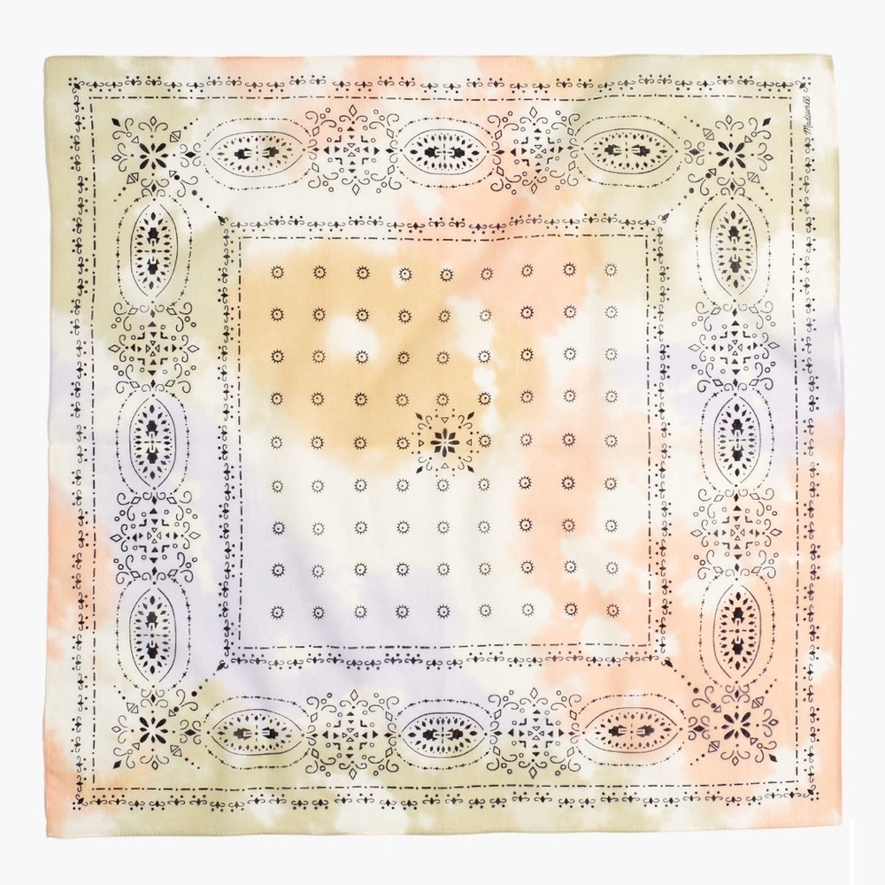 Madewell Tie-Dye Organic Cotton Bandana